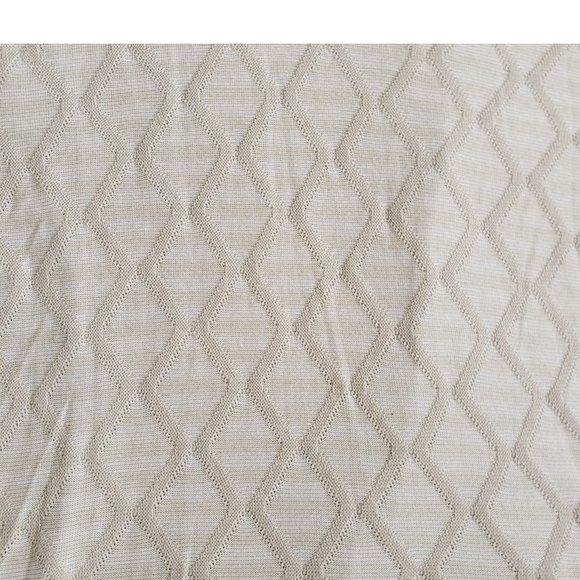 Claiborne Diamond Pattern SOFT Long Sleeve Sweater Shirt V-NECK - Picture 5 of 11